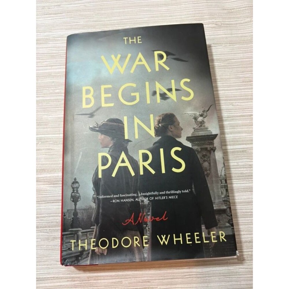 War begins in Paris hardcover book